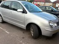 Used VW Polo 75 HP (55 kW) 2004 Silver Hatchback