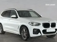 Used BMW X3 M Sport 187 HP (137 kW) 2020 White SUV
