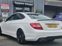 Used Mercedes C220 Sport Edition 170 HP (125 kW) 2014 White Coupe