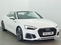 Used Audi A5 Cabriolet Comfort 204 HP (150 kW) 2022 White Cabriolet