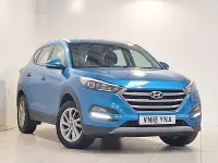 Used Hyundai Tucson SE 132 HP (97 kW) 2018 Blue SUV