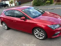 Used Seat Leon FR 150 HP (110 kW) 2018 Red Hatchback