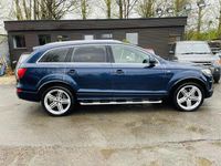 Used Audi Q7 S-line plus 204 HP (150 kW) 2014 Blue SUV