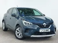 Used Renault Captur Iconic 91 HP (66 kW) 2021 Blue SUV