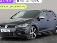 Used VW Golf VII R 310 HP (228 kW) 2017 Black Hatchback