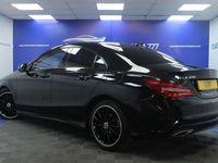 Used Mercedes CLA200 AMG line 156 HP (114 kW) 2018 Black Sedan