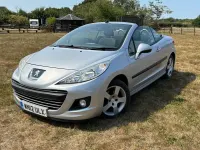 Second-hand Peugeot 207 Active 2012 Argintiu Cabrio