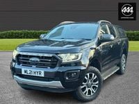 Used Ford Ranger Wildtrack 210 HP (154 kW) 2021 Black Pickup