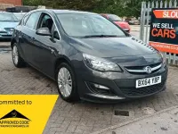 Used Vauxhall Astra Excite 2014 Grey Hatchback