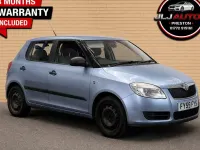 Used Skoda Fabia 2009 Blue Hatchback