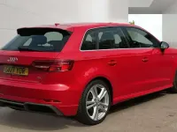 Used Audi A3 Sportback S-Line 150 HP (110 kW) 2017 Red Hatchback