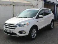 Used Ford Kuga Titanium 150 HP (110 kW) 2017 White SUV
