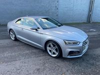 Begagnad Audi A5 S-Line 190 HK (139 kW) 2018 Silver Sportkupé