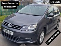 Used VW Sharan Sport 150 HP (110 kW) 2014 Blue MPV