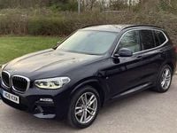 Used BMW X3 M Sport 184 HP (135 kW) 2018 Black SUV