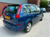 Käytetty Ford C-MAX Style 100 HP (73 kW) 2008 Sininen Tila-auto