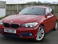 Used BMW 116 Sport Line 116 HP (85 kW) 2015 Red Hatchback