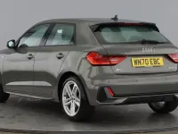 Usado Audi A1 Sportback S-Line 150 HP (110 kW) 2020 Cinzento Citadino