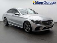 Used Mercedes C200 AMG Line Premium 198 HP (145 kW) 2019 Silver Sedan