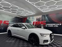 Used Audi A6 S-Line 204 HP (150 kW) 2019 White Sedan