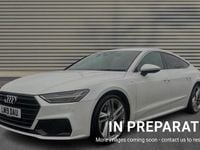 Used Audi A7 S-Line 245 HP (180 kW) 2019 White Sedan