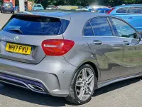 Used Mercedes A220 AMG line 177 HP (130 kW) 2017 Mountain grey Hatchback