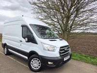 Used Ford Transit Trend 130 HP (95 kW) 2022 White Van