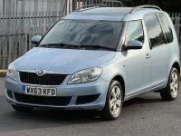 Used Skoda Roomster SE 105 HP (77 kW) 2013 Blue MPV