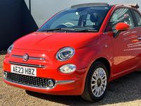 Used Fiat 500 70 HP (51 kW) 2023 Silica orange Cabriolet