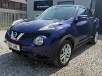 Used Nissan Juke Acenta Premium 110 HP (80 kW) 2015 Blue SUV
