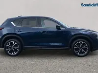Begagnad Mazda CX-5 Exclusive-Line 165 HK (121 kW) 2023 Blå SUV