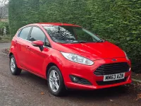 Used Ford Fiesta Zetec 2014 Red Hatchback