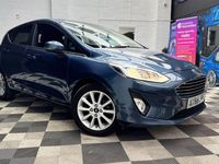 Used Ford Fiesta Titanium X 125 HP (91 kW) 2018 Blue Hatchback