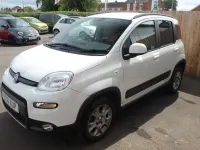 Used Fiat Panda Trekking 95 HP (69 kW) 2016 White Hatchback