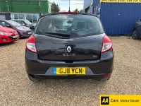 Used Renault Clio Dynamique 98 HP (72 kW) 2011 Black Hatchback