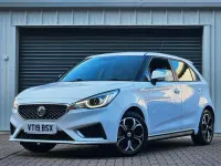 Used MG MG3 Exclusive 106 HP (77 kW) 2019 White Hatchback