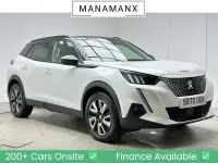 Used Peugeot e-2008 GT-line 100 kW (136 HP) 2021 Pearlescent white SUV