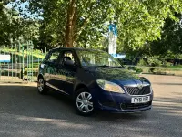 Used Skoda Fabia 2011 Blue Hatchback