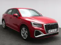 Used Audi Q2 S-Line 150 HP (110 kW) 2022 Red SUV