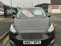 Used Ford C-MAX Titanium 125 HP (91 kW) 2018 Grey MPV