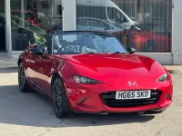 Used Mazda MX5 Inclusive 131 HP (96 kW) 2016 Red Cabriolet