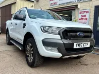 Used Ford Ranger Wildtrack 200 HP (147 kW) 2017 White Pickup