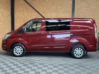Used Ford Transit Custom Limited 130 HP (95 kW) 2021 Red Van