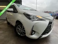 Begagnad Toyota Yaris 69 HK (50 kW) 2017 Vit Halvkombi