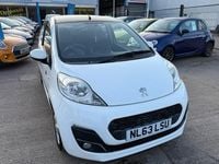 Used Peugeot 107 Envy 68 HP (50 kW) 2013 White Hatchback
