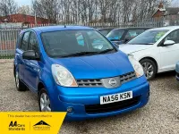 Used Nissan Note SE 110 HP (80 kW) 2006 Blue Hatchback