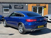 Used Mercedes GLC250 AMG line 2017 Blue Coupe