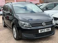 Used VW Touran 140 HP (102 kW) 2013 Black MPV