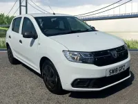 Used Dacia Sandero Ambiance 75 HP (55 kW) 2018 White Hatchback