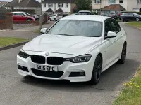 Used BMW 320 M Sport 2015 White Sedan